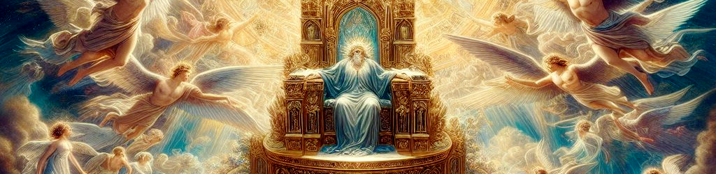 Celestial Throne and Seraphic Guardians