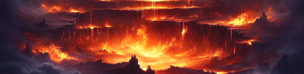 Inferno Cliffs: A Vision of a Fiery Abyss