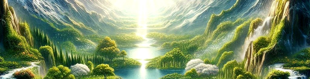 Overlapping Heaven and Earth (Garden-Sanctuary Motif)