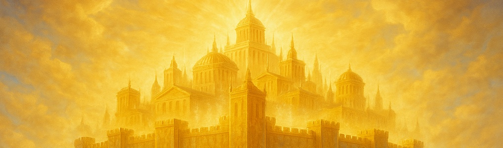 Heavenly Descent: The New Jerusalem Descends