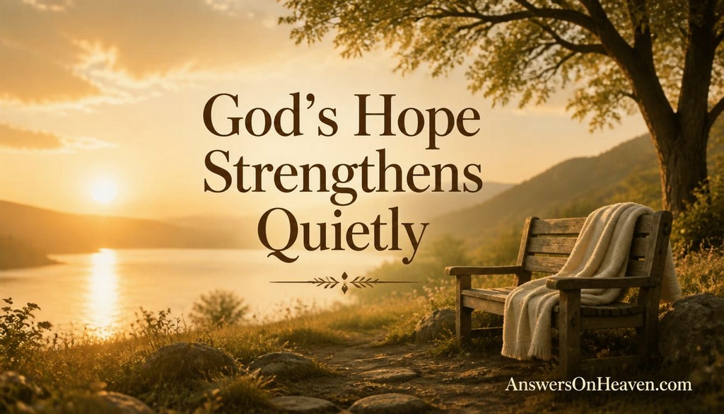quiet hope God places in your heart